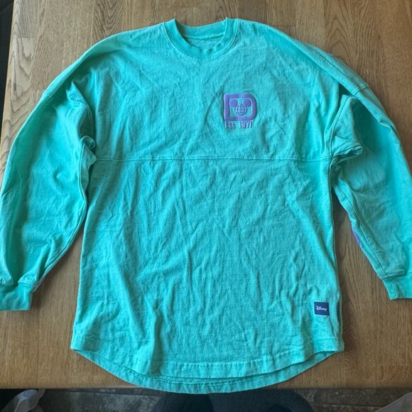 Walt Disney World Glitter Spirit Jersey Little Mermaid Colors Size Small - Picture 4 of 14